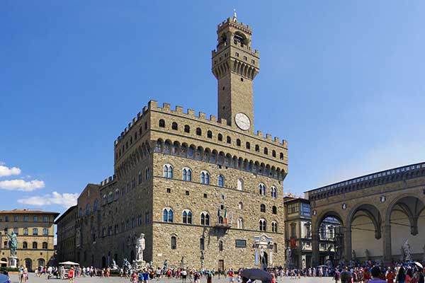El Palazzo Vecchio en Florencia