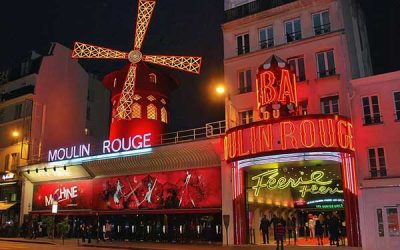 El cabaret del Moulin Rouge de París