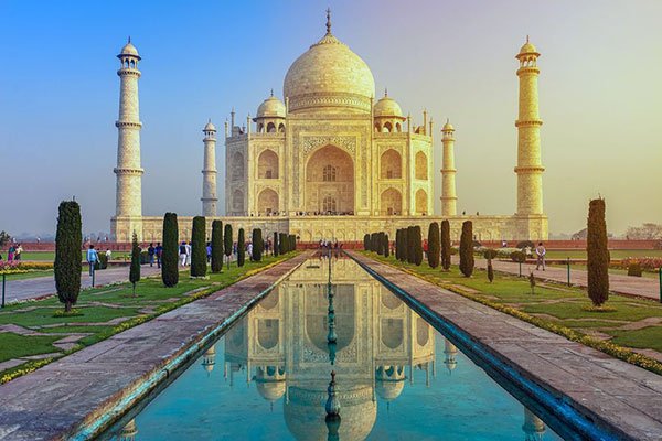 Visitar el Taj Mahal en Agra, India