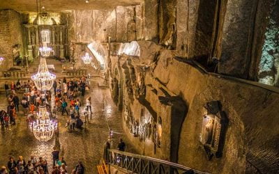 Visitar las minas de Wieliczka en Polonia