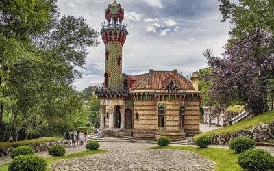 Visitar El Capricho de Gaudí en Comillas, Cantabria en España