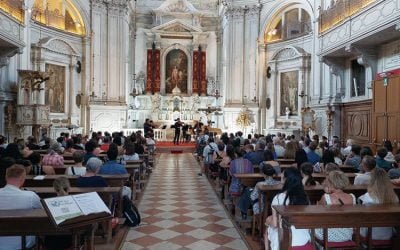 Concierto de Vivaldi en la Iglesia de la Piedad en Venecia, Italia