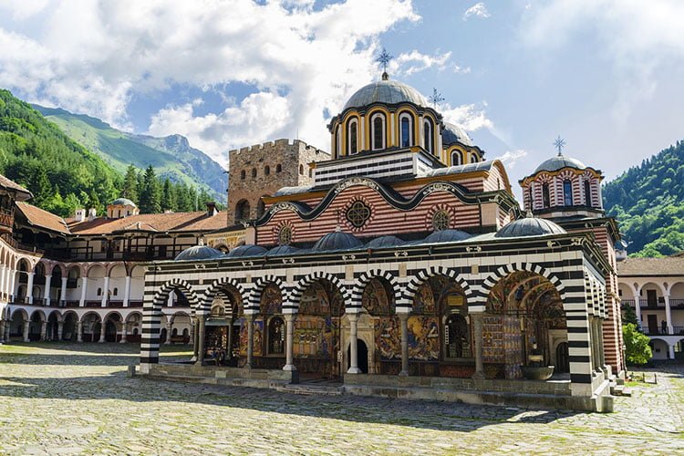 Monasterio de Rila en Bulgaria