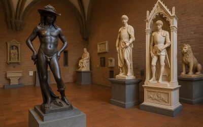 Sala Donatello del Bargello: ruta de Donatello de Florencia en Italia