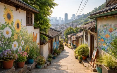 Ihwa Mural Village en Seúl: cómo visitarlo sin molestar a los vecinos y qué queda realmente hoy